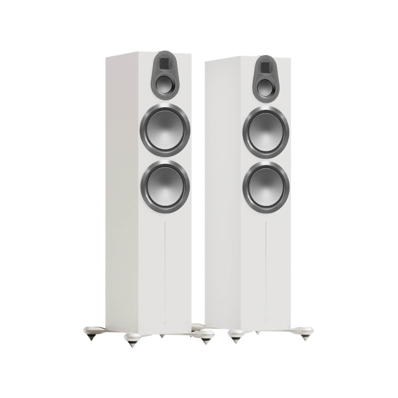 Monitor Audio Gold 500 Floorstanding Speakers (White)